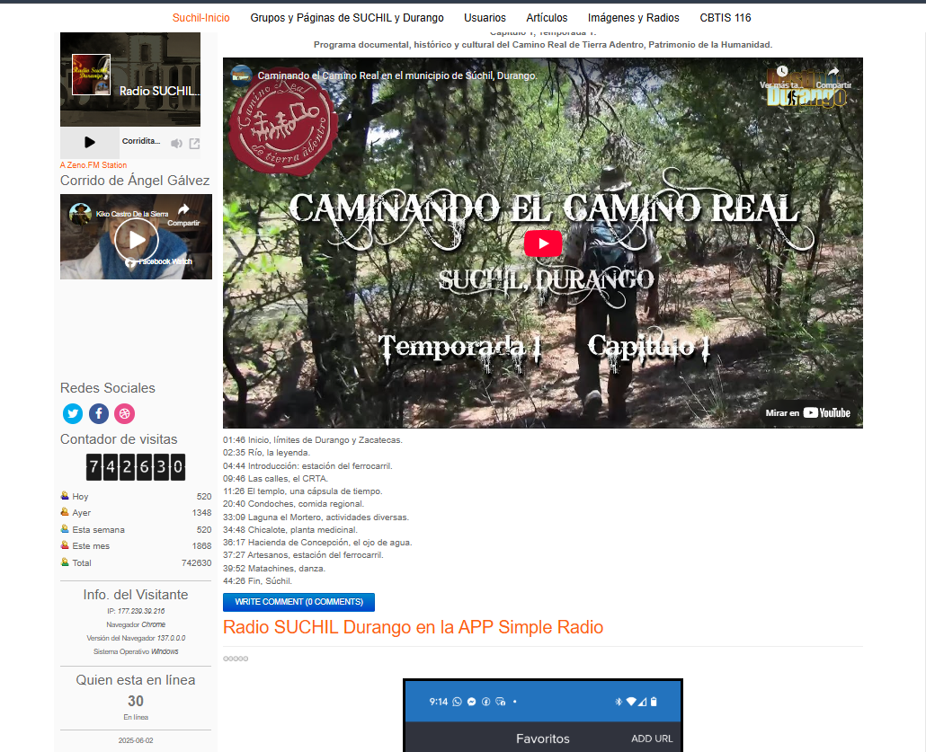 CercaDe750Visitas