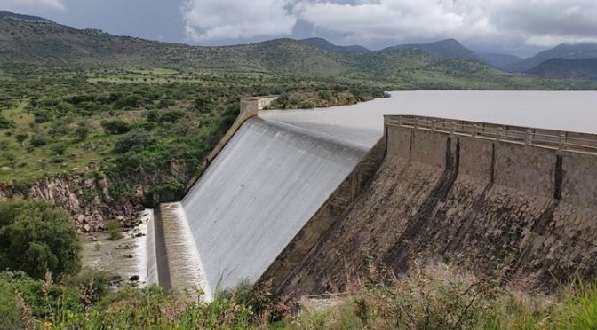 La presa de Durango que está muy...